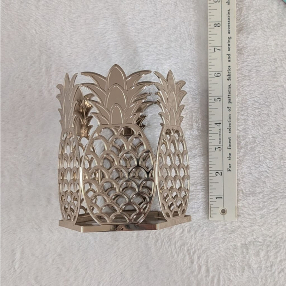 Bath & Body Works Pineapple 3-Wick Candle Holder Home Decor - Picture 5 of 6